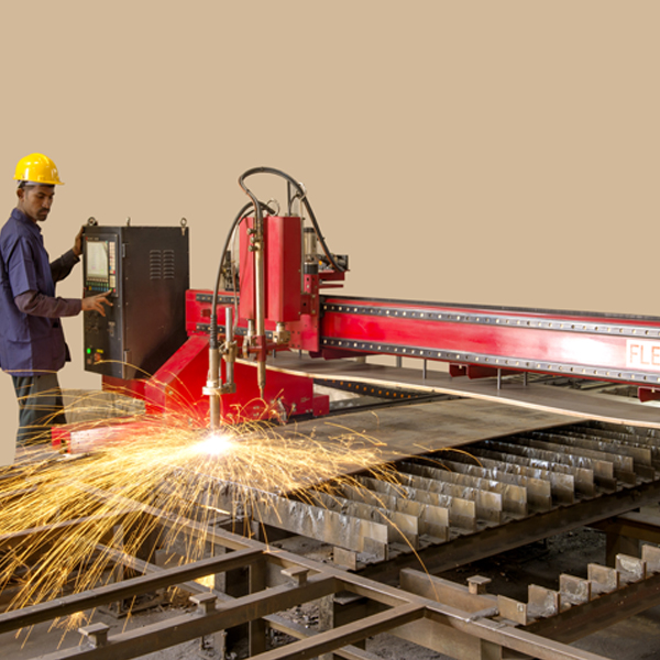 CNC Gas Plasma Cutting Machine