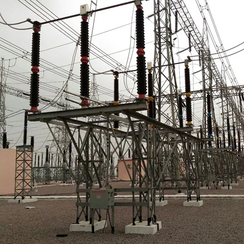 High-voltage substation project